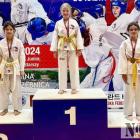 Na najwyższym stopniu medalowego podium Hanna Kos