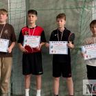 Medaliści. Od lewej: Szymon Szyszka, Antoni Garbacik, Jakub Słowik i Paweł Kaczmarczyk