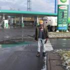 Mężczyzna leżał w tym miejscu 