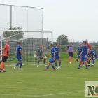 LZS Domaszkowice - Piast Strzelce Opolskie 4:1. W polu karnym Piasta Strzelce Opolskie.