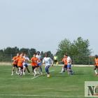 LZS Domaszkowice - Pogoń Prudnik 4:1. Pod bramką Dawida Popardowskiego