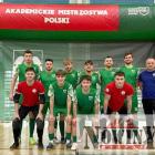 Drużyna PANS Nysa, uczestnicząca w półfinale Akademickich Mistrzostw Polski