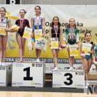 Na najwyższym stopniu medalowego podium Nina Jaseniuk (z lewej)