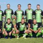 Wicemistrz grupy III Klasy A - LKS Goświnowice. Stoją od lewej: Rafał Krasowski, Kacper...