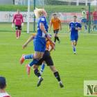 Polonia Nysa - Chrobry II Głogów 1:0. Tak walczył o piłkę najlepszy zawodnik tego meczu...