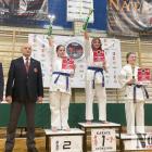 Na najwyższym stopniu medalowego podium - Martyna Maj (Niwnicki Klub Karate Kyokushin)