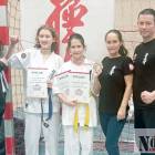 Reprezentanci Niwnickiego Klubu Karate Kyokushin