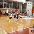 NTSK PANS Komunalnik Nysa - AZS AWF Wrocław 3:0. Urszula Kowalczyk (nr 3) wykorzystuje...