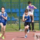 Wojciech Spyrka (numer 4) w biegu na dystansie 300 metrów uzyskał czas 40.59