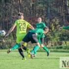 Metalowiec Łambinowice - Otmęt Krapkowice 4:1. Przy piłce drużyna Metalowca Łambinowice