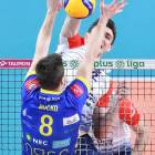 Grupa Azoty ZAKSA Kędzierzyn-Koźle - PSG Stal Nysa 3:1. Łukasz Kaczmarek przebija się...