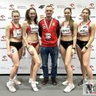 Trener Juvenii Głuchołazy - Paweł Pieróg i jego cztery prześliczne aniołki - Magdalena...