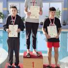 Wojciech Kanonowicz (pierwszy z lewej) wywalczył w stylu dowolnym drugie miejce