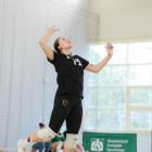 Na zagrywce Maja Kaczmarczyk (PANS Nysa)