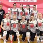 Czwarty zespół naszego kraju - PWSZ Nysa. Stoją od lewej: opiekun drużyny Marcin Dykta,...