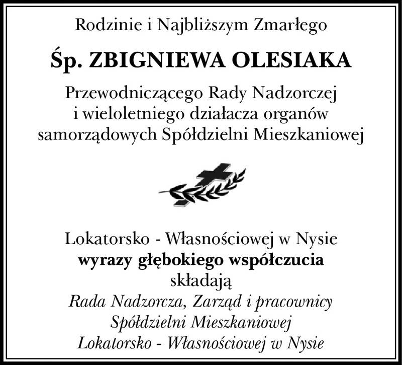 Zbigniew Olesiak 