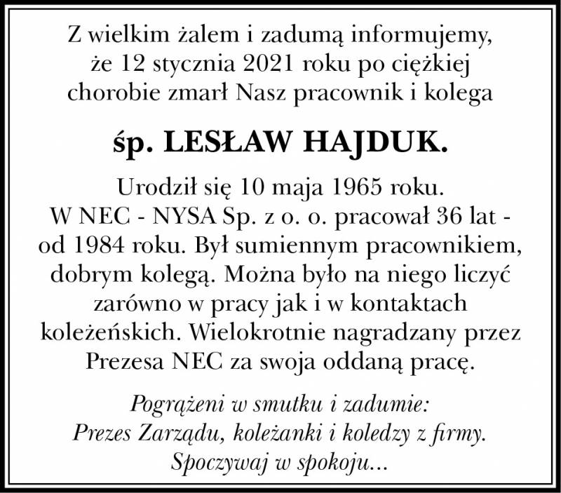 Lesław Hajduk