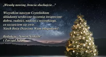 Bożonarodzeniowe życzenia dla naszych Czytelników 