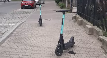 Coraz więcej wypadków na hulajnogach