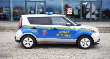 W elektryku straży miejskiej padły baterie 