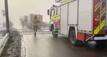  Pod czeski pociąg wjechał samochód. Wypadek na przejeździe w Charbielinie 