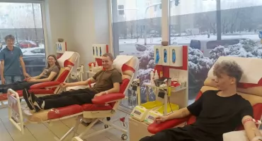 Młoda krew z Ekonomika ratuje życie. Oddali 33 litry!