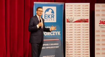 Mateusz Morawiecki spotkał się z mieszkańcami Nysy