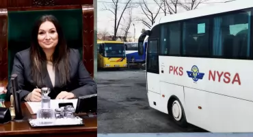 Firma męża wicemarszałek Sejmu Moniki Wielichowskiej (KO) obsługuje księgowość PKS