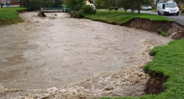 Wielka woda zniszczyła drogę.  Do przyszłego roku dokumentacja