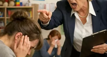 Ona zniszczyła mnie psychicznie. Była pracowniczka  o dyrektorce Przedszkola nr 10