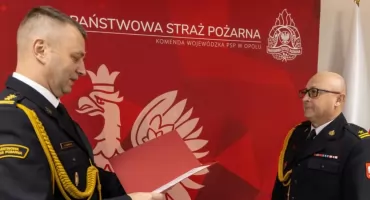 Nowym zastępca Komendanta Powiatowego Państwowej Straży Pożarnej w Nysie