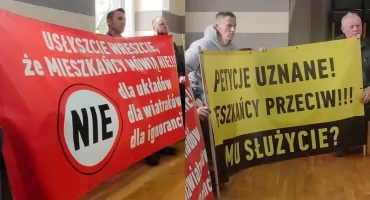 Nie chcemy być drugim Grodkowem! Mieszkańcy przeciwko wiatrakom 