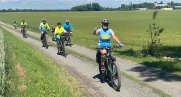 Kręcili po zdrowie i integrowali mieszkańców. Udany debiut rajdu po Ziemi Korfantowskiej