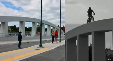 Niebezpieczne popisy na nowym moście w Głuchołazach