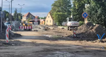 Cisza na budowie. Zdenerwowanie mieszkańców z powodu remontu na ul. Prusa 