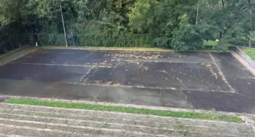Przy Żeromskiego wygrała koszykówka