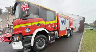Nowy wóz strażacki w OSP Domaszkowice